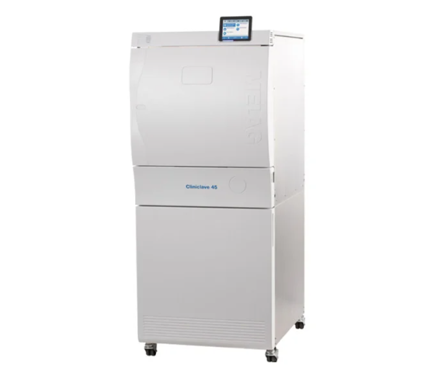 MELAG Cliniclave 45 Class B large autoclave 105 l