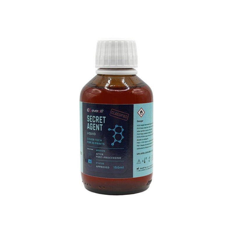 Everall7 Secret Agent Liquid separator for 3D resin models, 150 ml