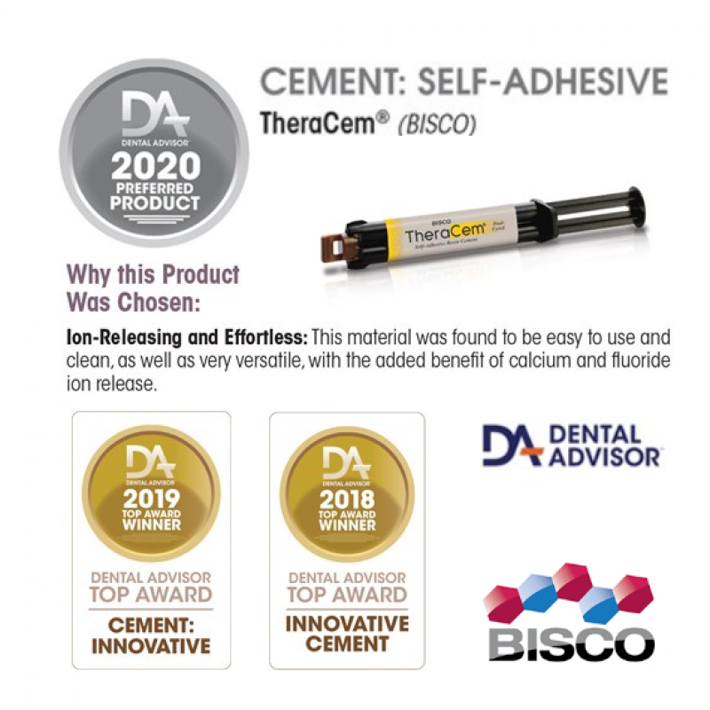 BISCO TheraCem dual-cure self-adhesive cement 8 g