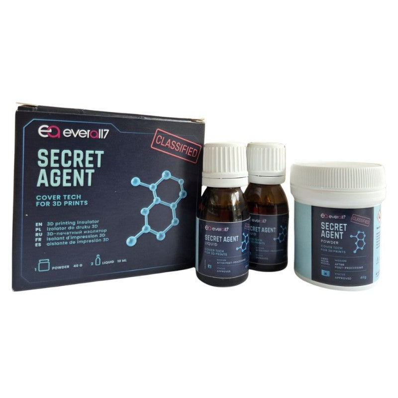 Everall7 Secret Agent powder and liquid kit