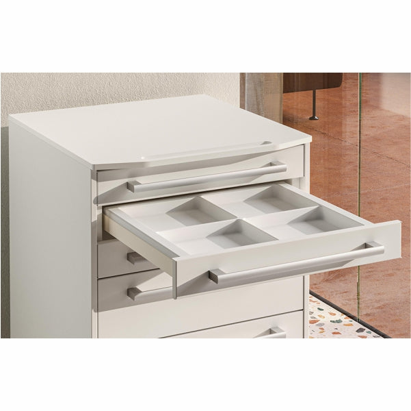 Loran VELA mobile dental cart with 5 drawers, 530 × 575 × 798 mm