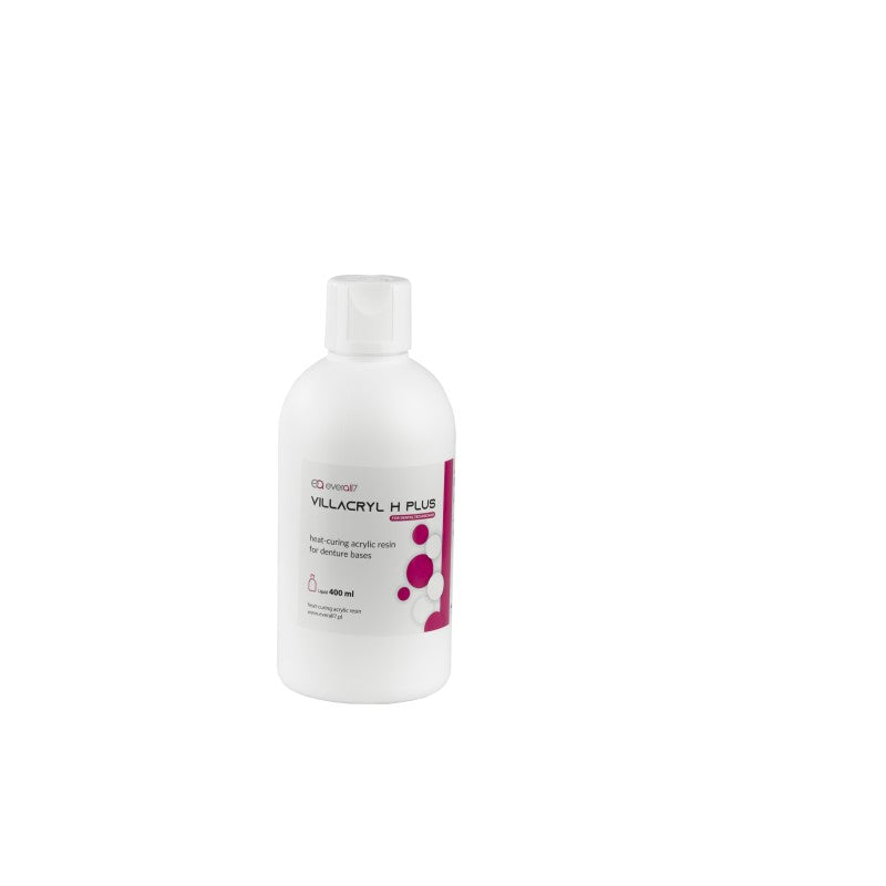 Everall7 Villacryl H heat-cure acrylic liquid, 400 ml