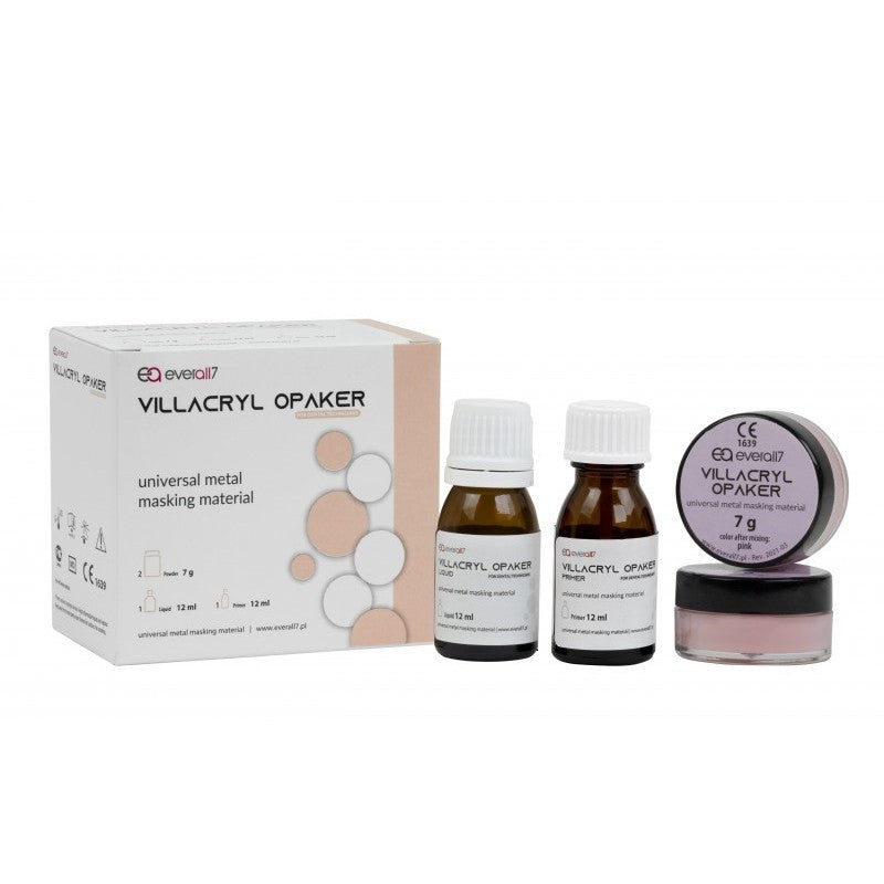 Everall7 Villacryl Opaker Pink acrylic masking set