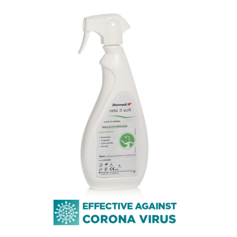 Zhermack Zeta 3 Soft ready-to-use disinfectant, 750 ml