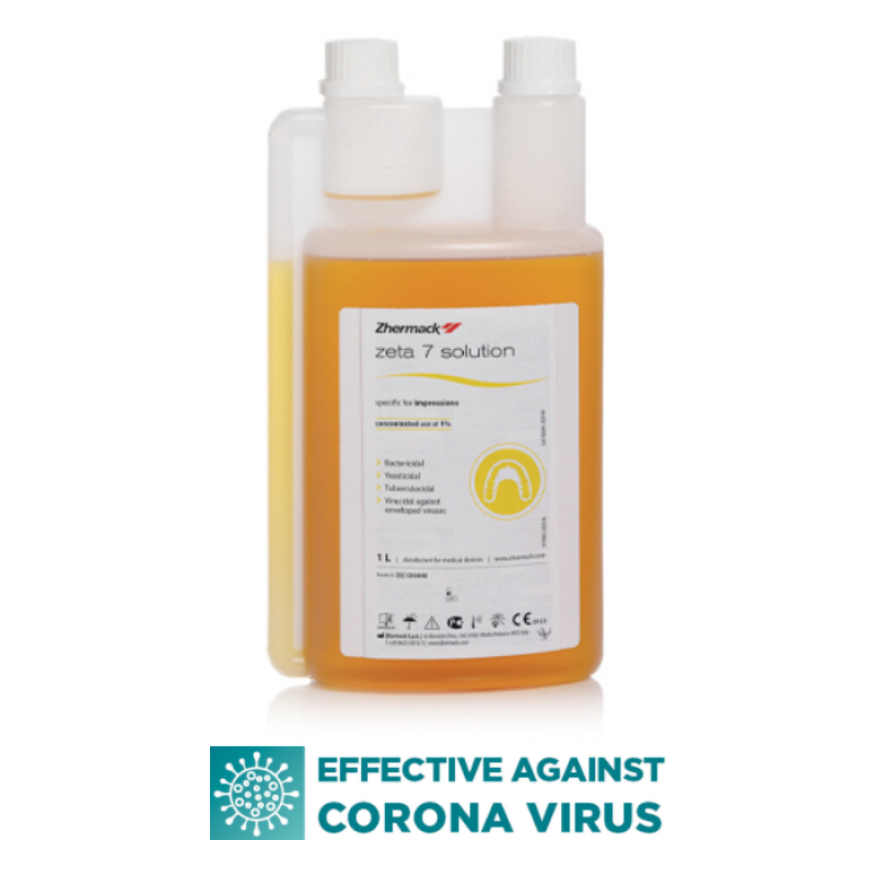 Zhermack Zeta 7 Solution impression disinfectant concentrate, 1 l