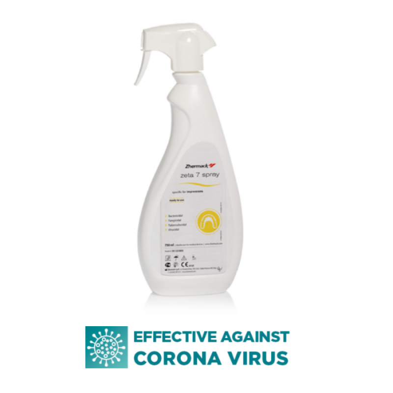 Zhermack Zeta 7 Spray impression disinfectant, 750 ml