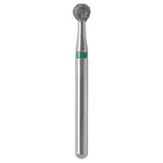 Strauss A1LC coarse long round diamond burs 012, 3 pieces