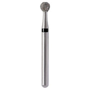 Strauss A2LSC super-coarse surgical-length round diamond bur 014, 3 pieces