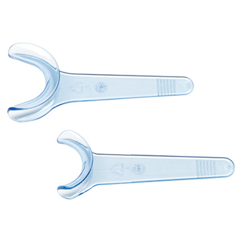 Larident A8-B autoclavable handled mouth retractors, 2 pieces