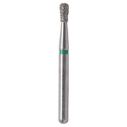 Strauss AB1C coarse pear diamond burs Ø1.6 mm, 6 pieces
