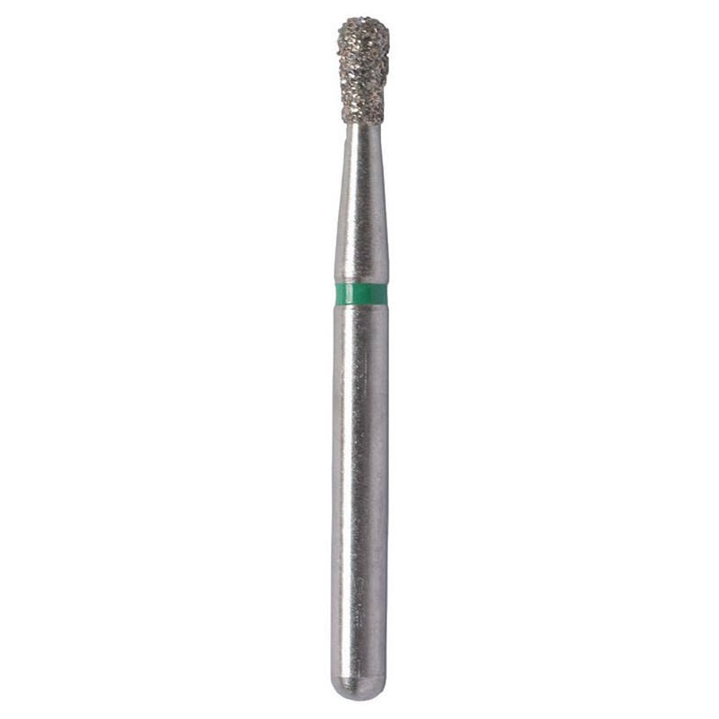 Strauss AB1C coarse pear diamond burs Ø1.6 mm, 6 pieces