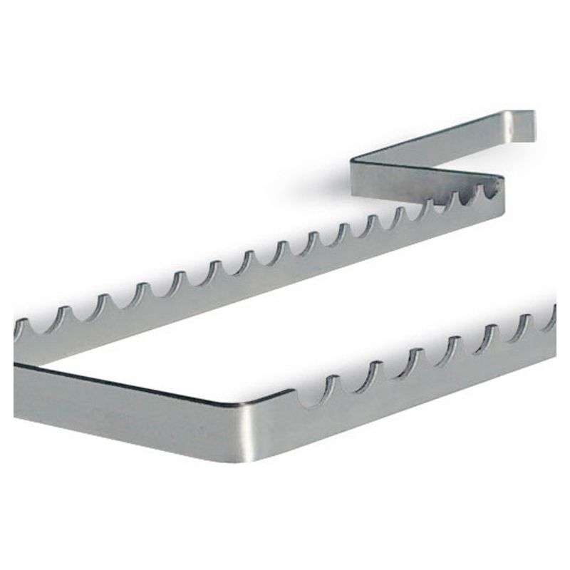 Euronda aluminium rack for 11 dental instruments