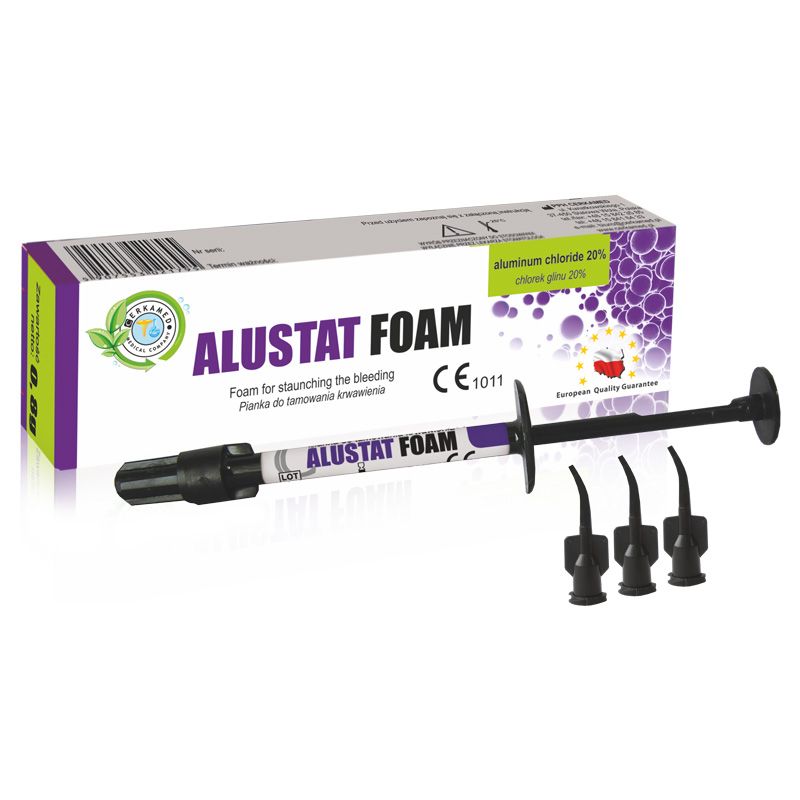 Cerkamed Alustat Foam gingival retraction foam, 0.8 g