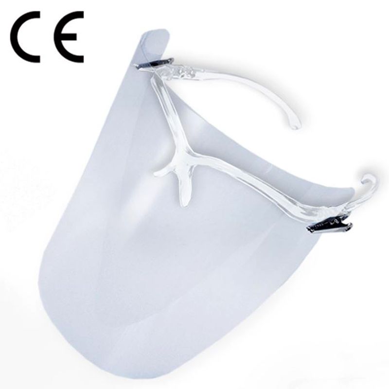 Cerkamed Standard antistatic replacement face-shield foils, 5 pieces