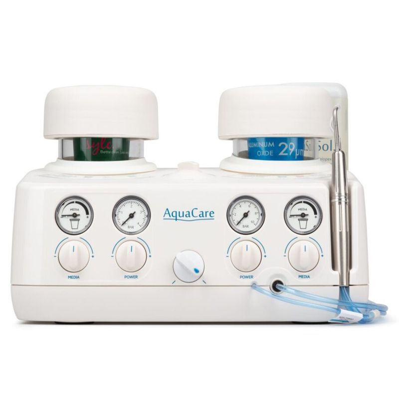Velopex AquaCare TWIN air-polishing and abrasion unit