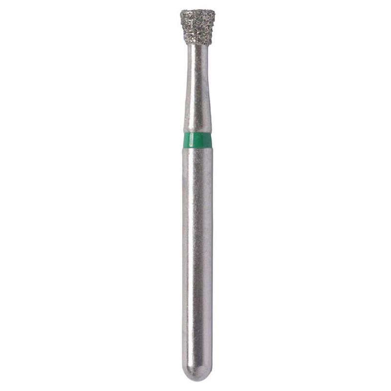 Strauss B1C coarse inverted-cone diamond burs, Ø1.2 mm, 6 pieces