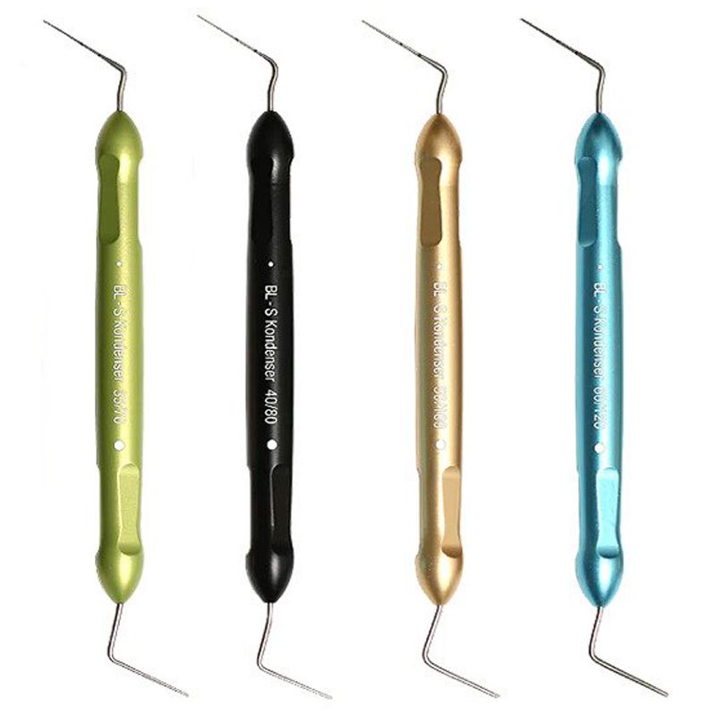 B&L Biotech warm gutta-percha condenser set, 4 pieces