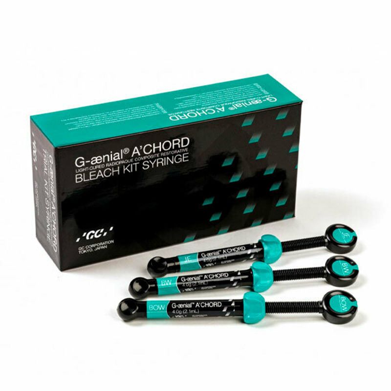 GC G-aenial A'CHORD Bleach Kit, 3 × 4 g