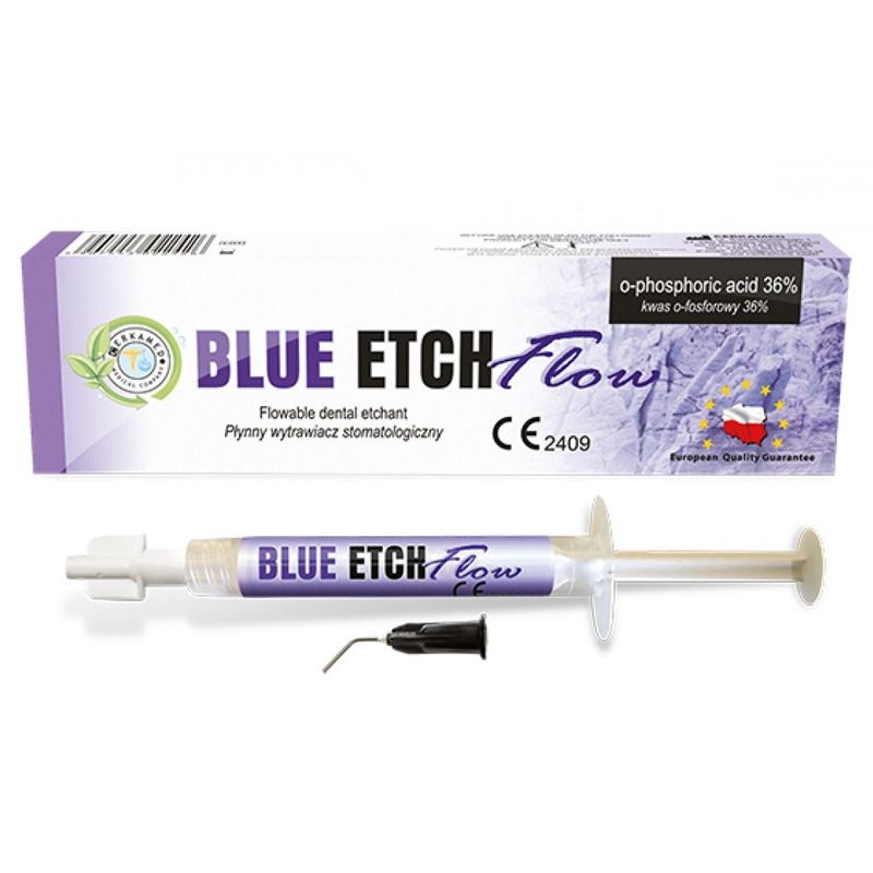 Cerkamed Blue Etch Flow 36% etching gel, 10 ml