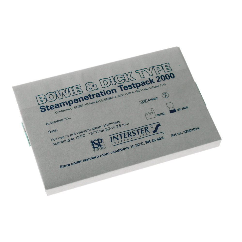 W&H Bowie & Dick steam-penetration test, 1 piece