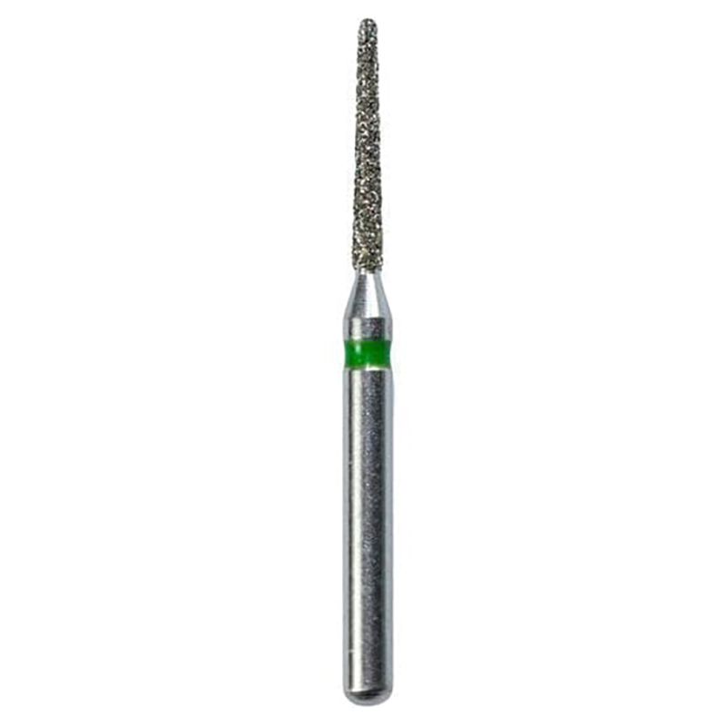 Strauss C08C coarse round-end tapered diamond burs 010, 6 pieces