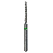 Strauss C10C coarse round-end tapered diamond burs 012, 6 pieces