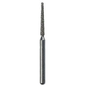 Strauss C10M medium round-end tapered diamond burs 012, 6 pieces
