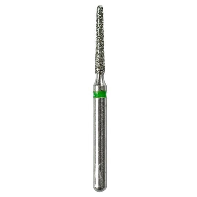 Strauss C11C coarse round-end tapered diamond bur 012, 6 pieces