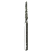 Strauss C11M medium round-end tapered diamond burs 012, 6 pieces