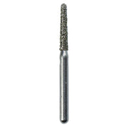 Strauss C12M medium round-end tapered diamond burs, 6 pieces