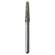 Strauss medium diamond round-end taper bur C13M, 6 pcs