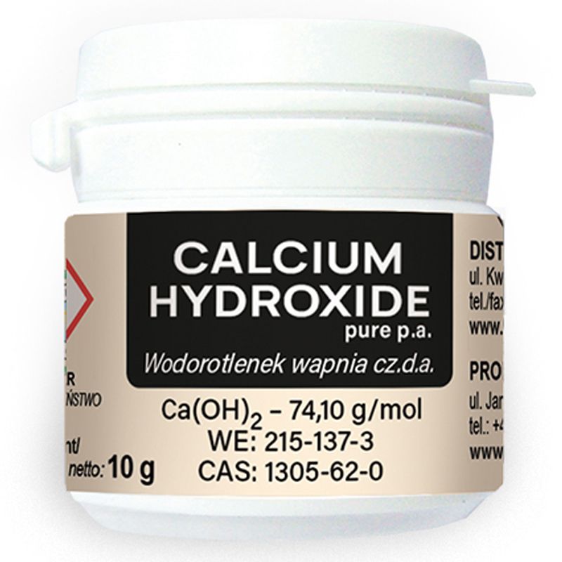 Cerkamed pure calcium hydroxide powder, 10 g