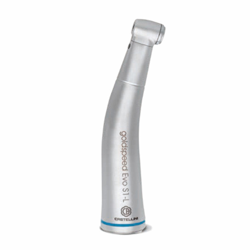 Castellini Goldspeed Evo S1-L 1:1 contra-angle handpiece with light
