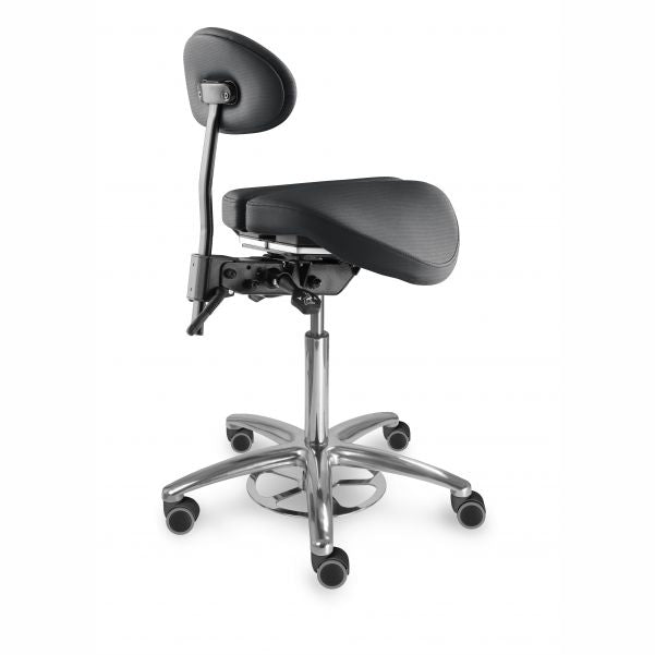 Loran Clean 1215S Silvertex 30520 adjustable laboratory stool