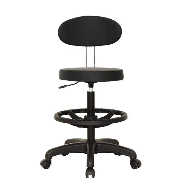Loran TABURE STEEL stool with foot ring