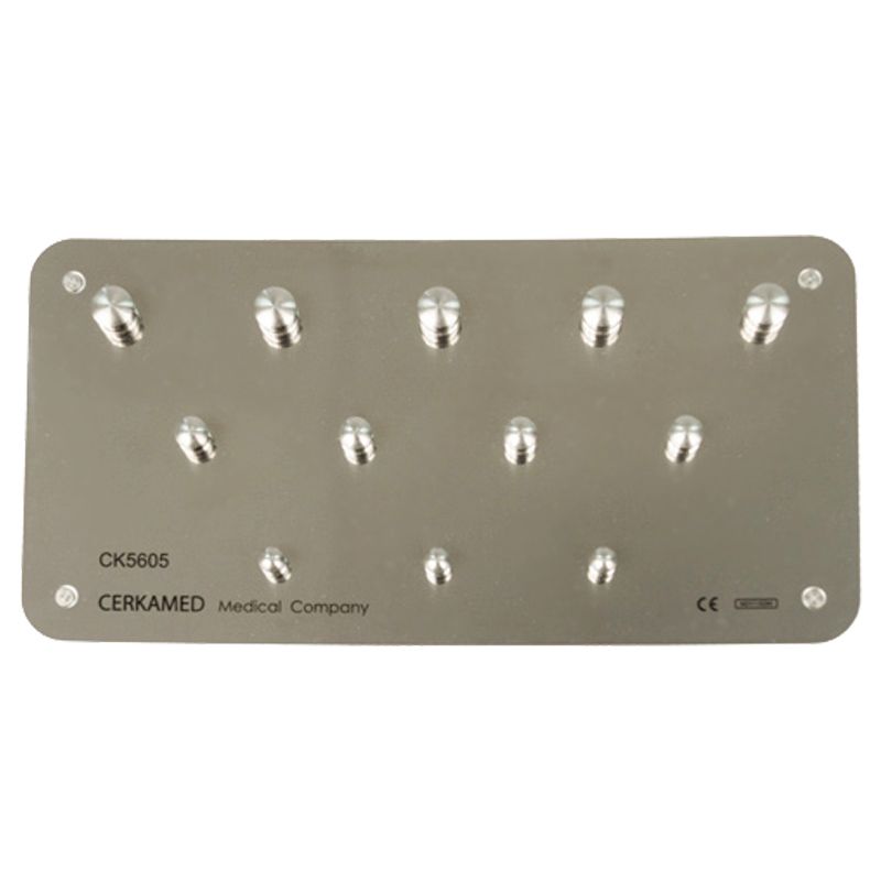 Cerkamed Clamp Base for 12 rubber-dam clamps