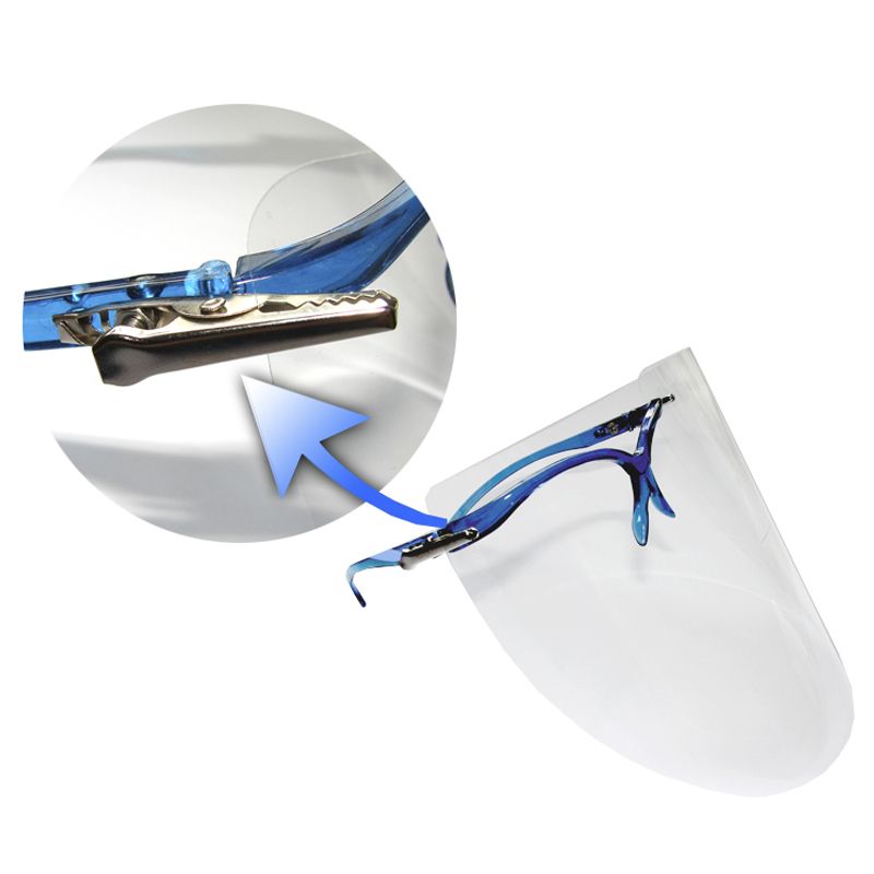 Cerkamed Protective Visor with 5 replacement films
