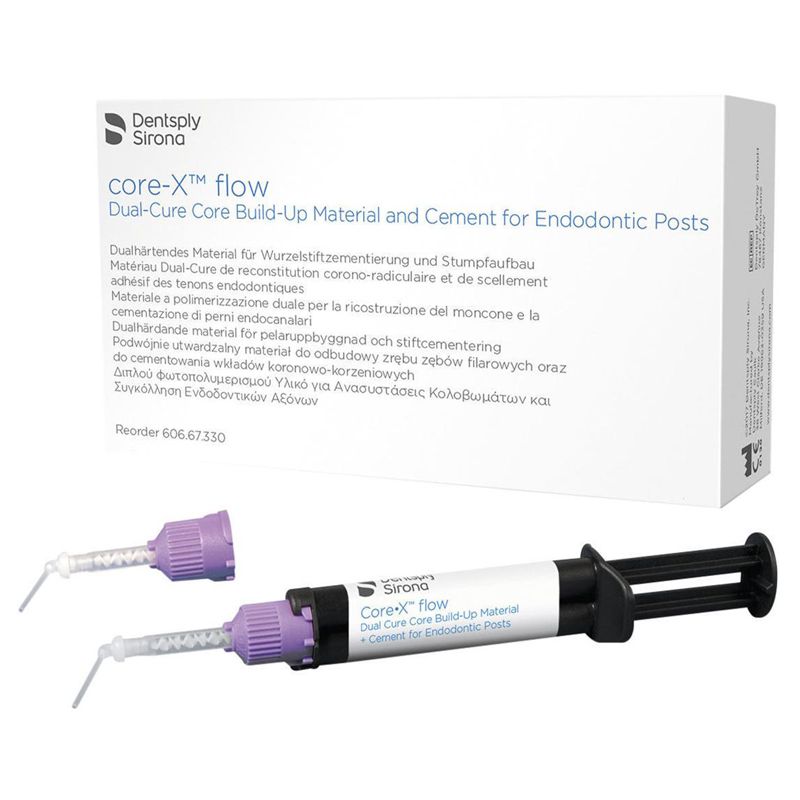 Dentsply Sirona Core X flow dual-cure core material, 4.75 ml