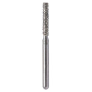 Strauss D11M medium flat-end cylindrical diamond bur 010, 6 pieces