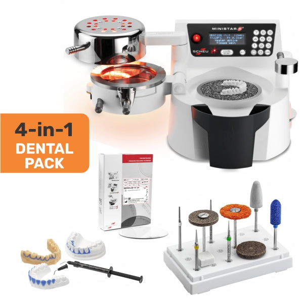 SCHEU-DENTAL MINISTAR S 4-in-1 thermoforming pack