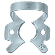 Dentech rubber dam clamp No. 10 for small lower right molars