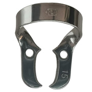 Dentech No. 15 rubber dam clamp for large lower molars