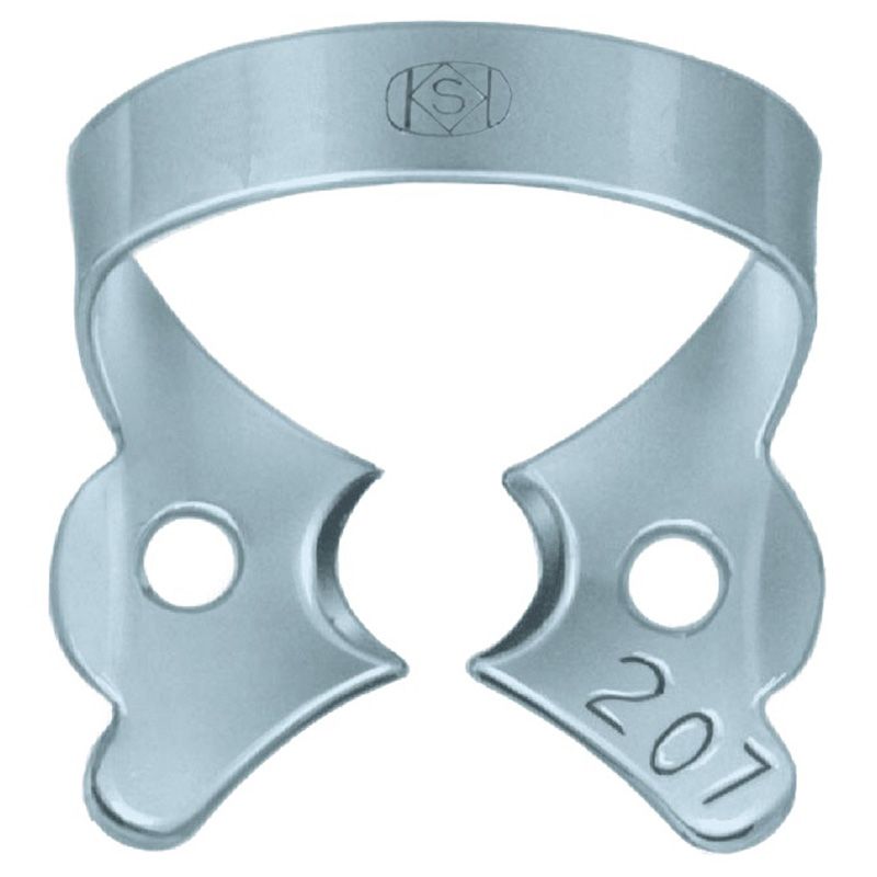 Dentech 207 winged rubber dam clamp