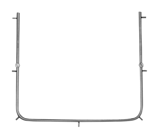 Dentech metal rubber-dam frame
