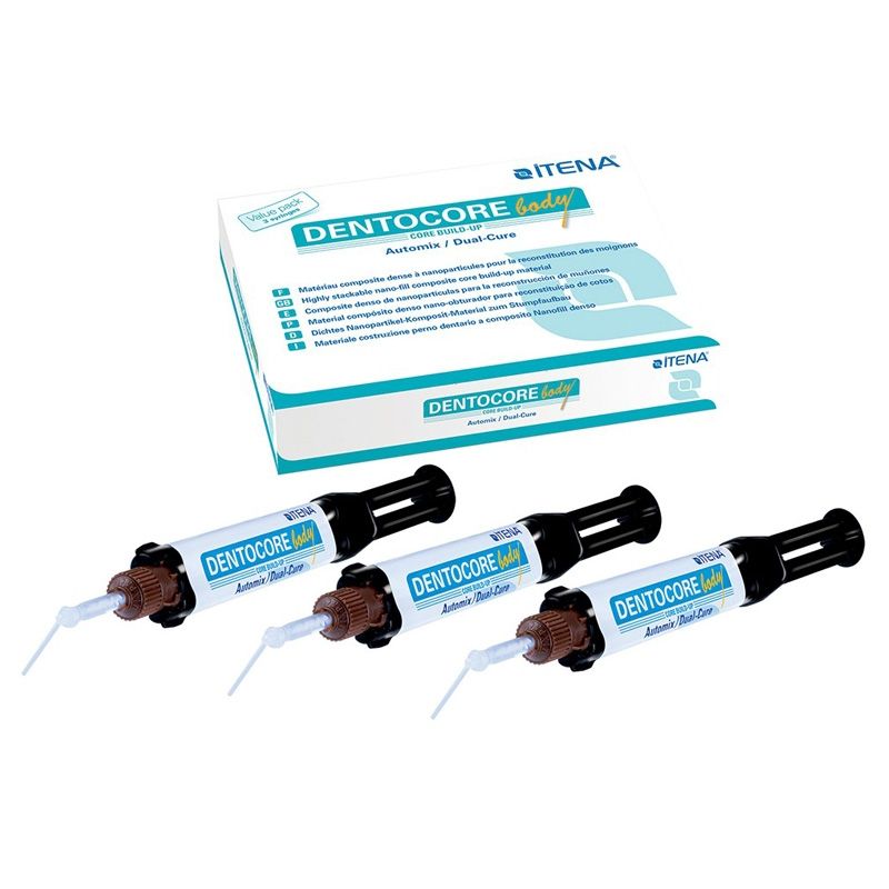 Itena DENTOCORE BODY A3 dual-cure core and post-cementation material, 3 × 9 g