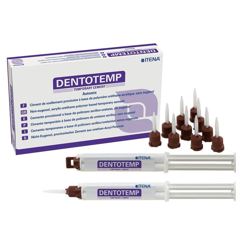 ITENA DENTOTEMP Automix non-eugenol temporary cement, 2 x 5 ml