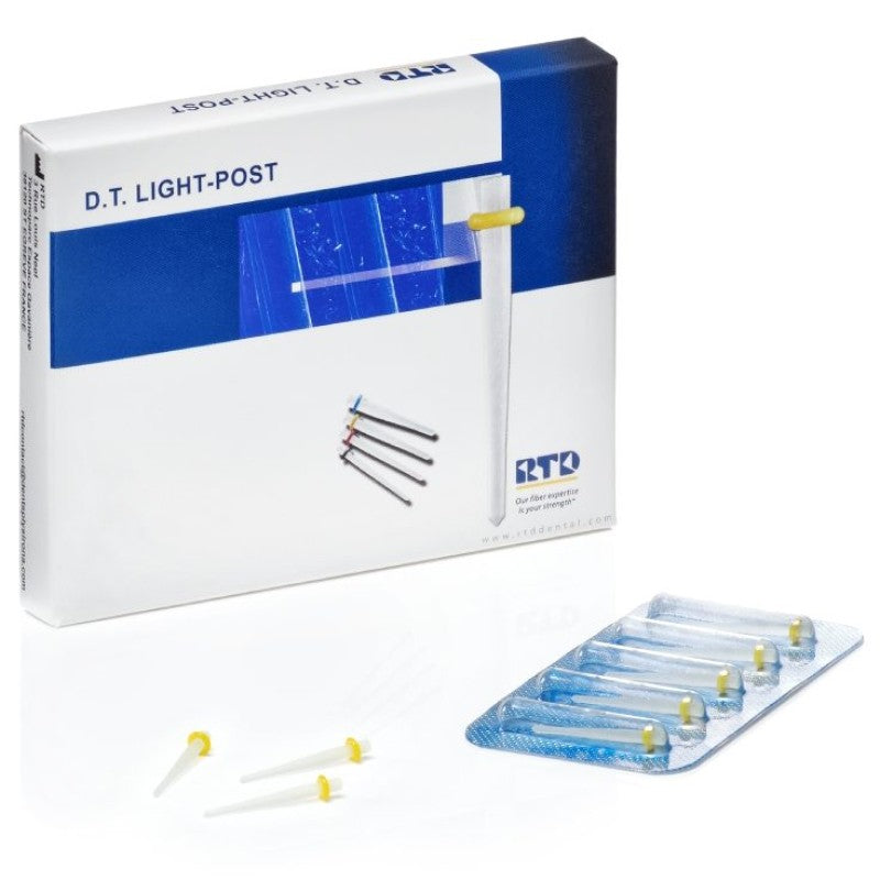 RTD D.T. LIGHT-POST fiber posts refill, 10 pieces
