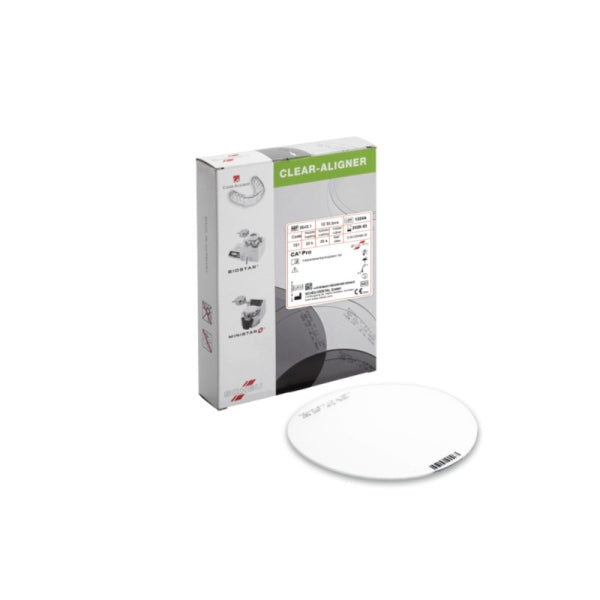 CA Pro Hard thermoforming sheet Ø125 mm, 0.75 mm, 1 piece