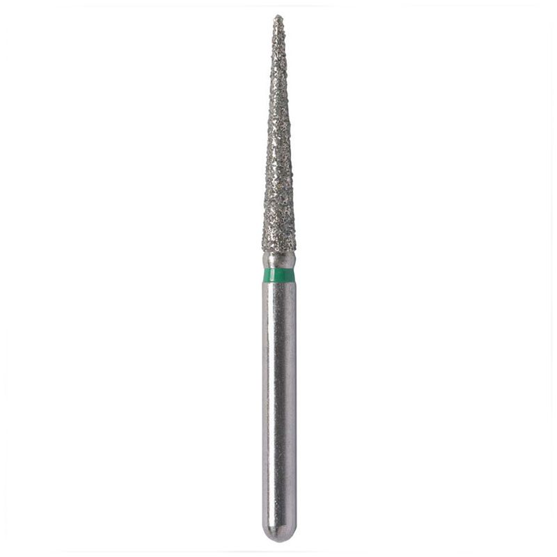 Strauss E2C coarse needle diamond bur 014, 6 pieces