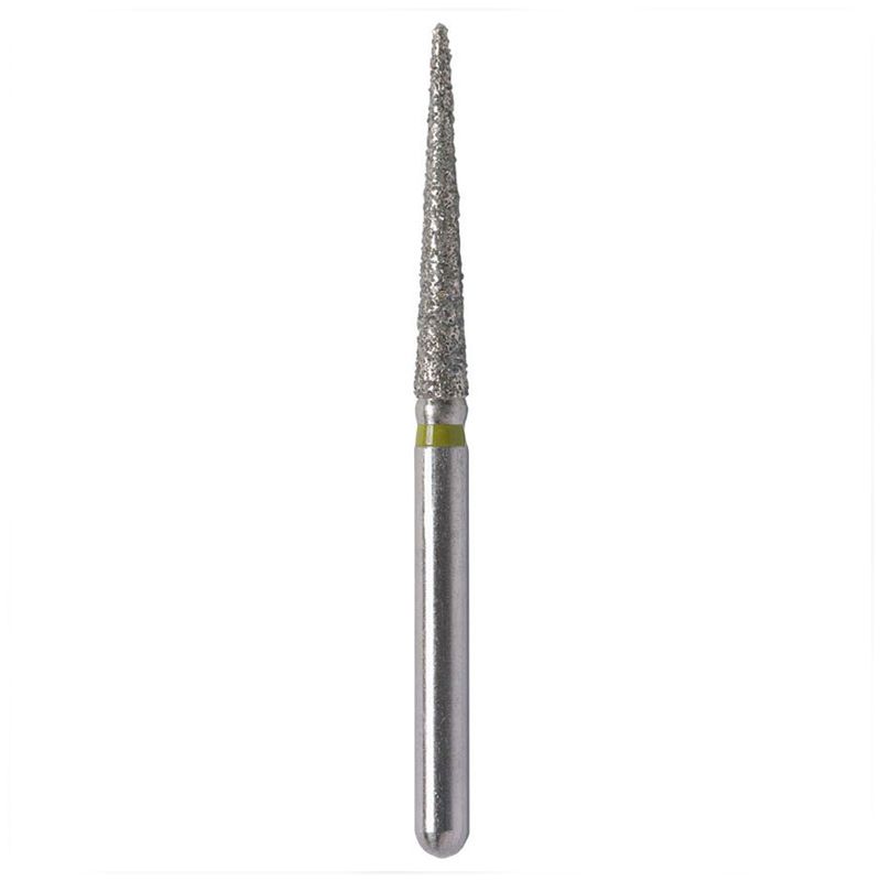 Strauss E11SF super-fine needle diamond bur Ø1 mm, 6 pieces